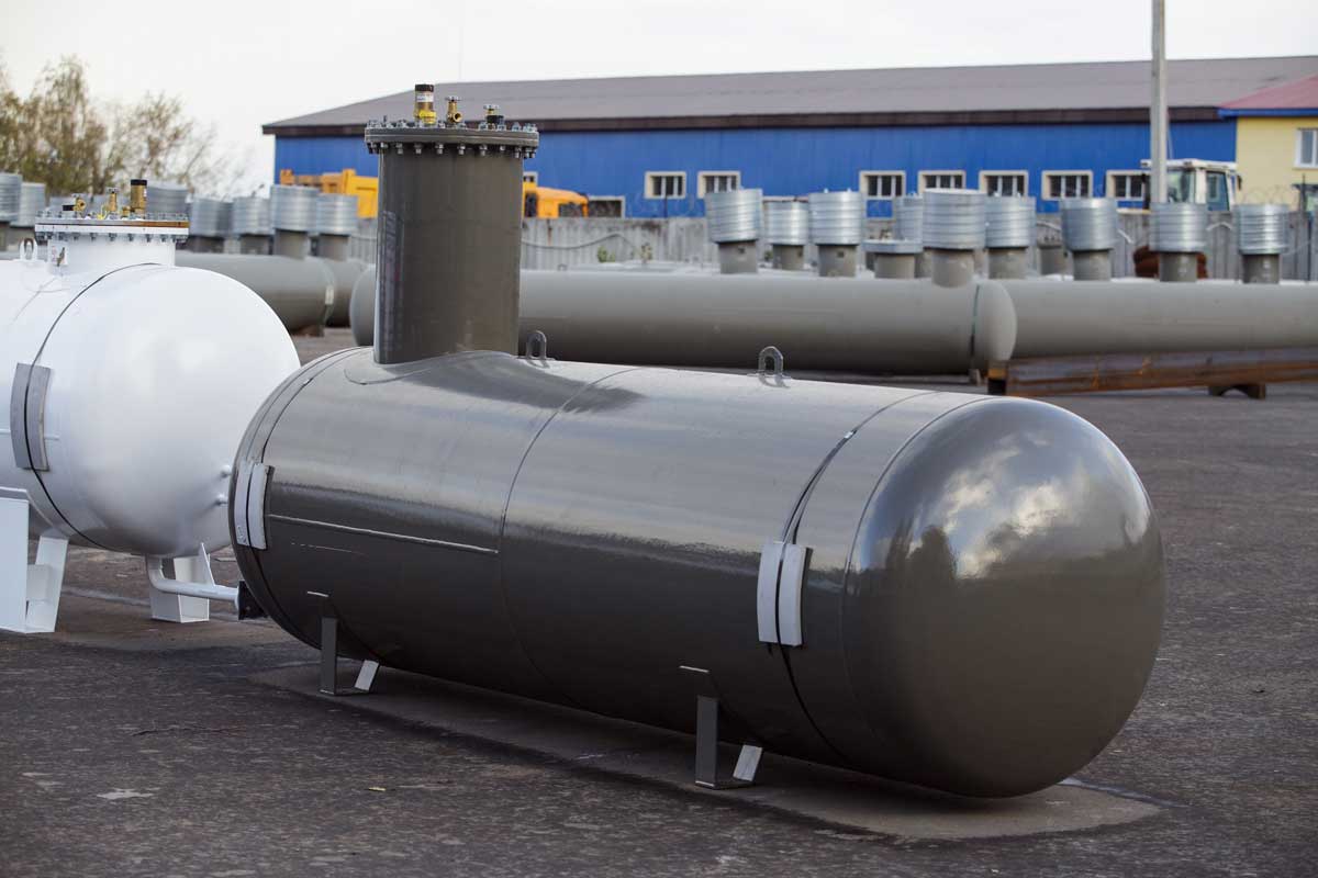 Места для газгольдера