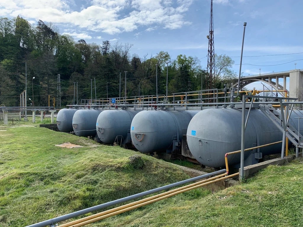 Технические характеристики резервуаров СУГ