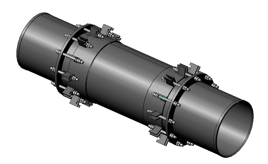 Конструкция сальникового компенсатора