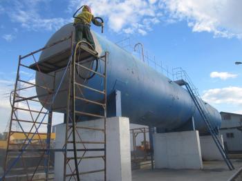 Монтаж резервуаров