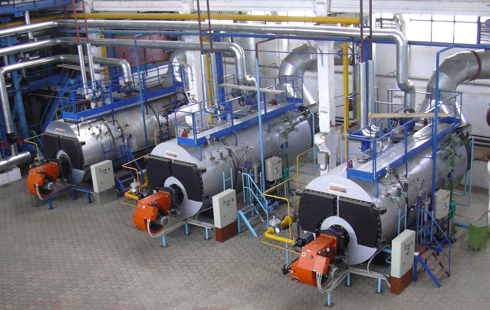 Использование оборудования газовых котельных