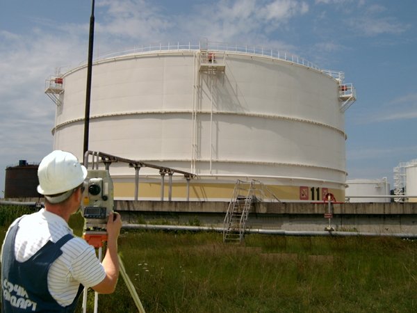 Измерения резервуара