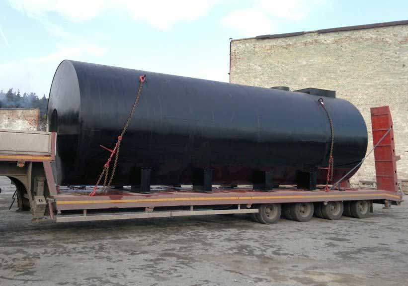 Виды резервуаров для темных нефтепродуктов