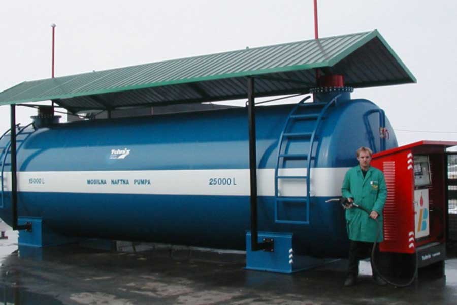 Применение резервуаров для АЗС