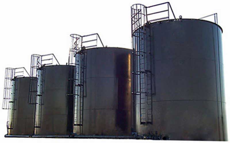Резервуары для хранения мазута