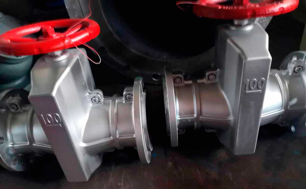 Использование шланговых задвижек