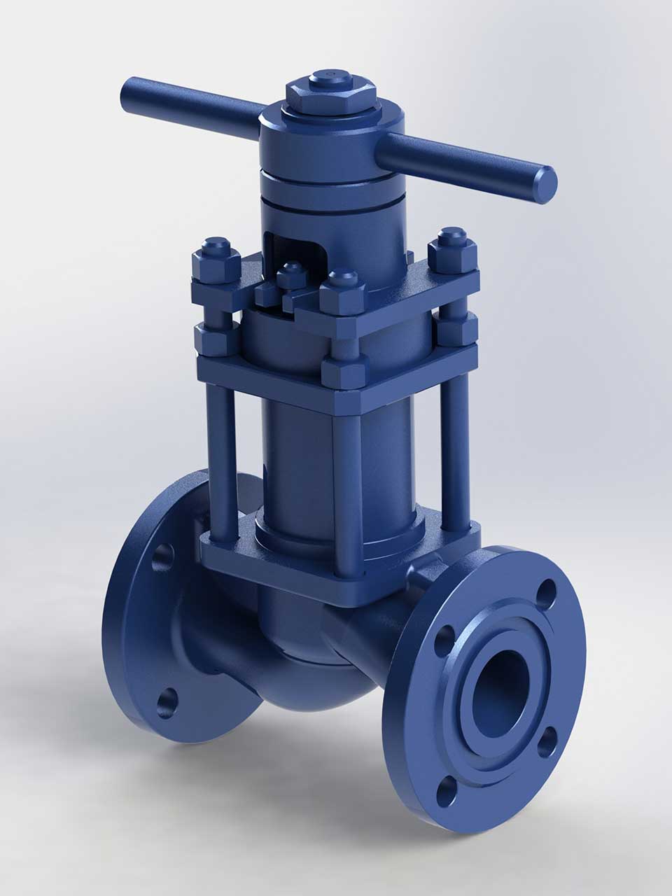 Вентиль запорный 15нж66нж