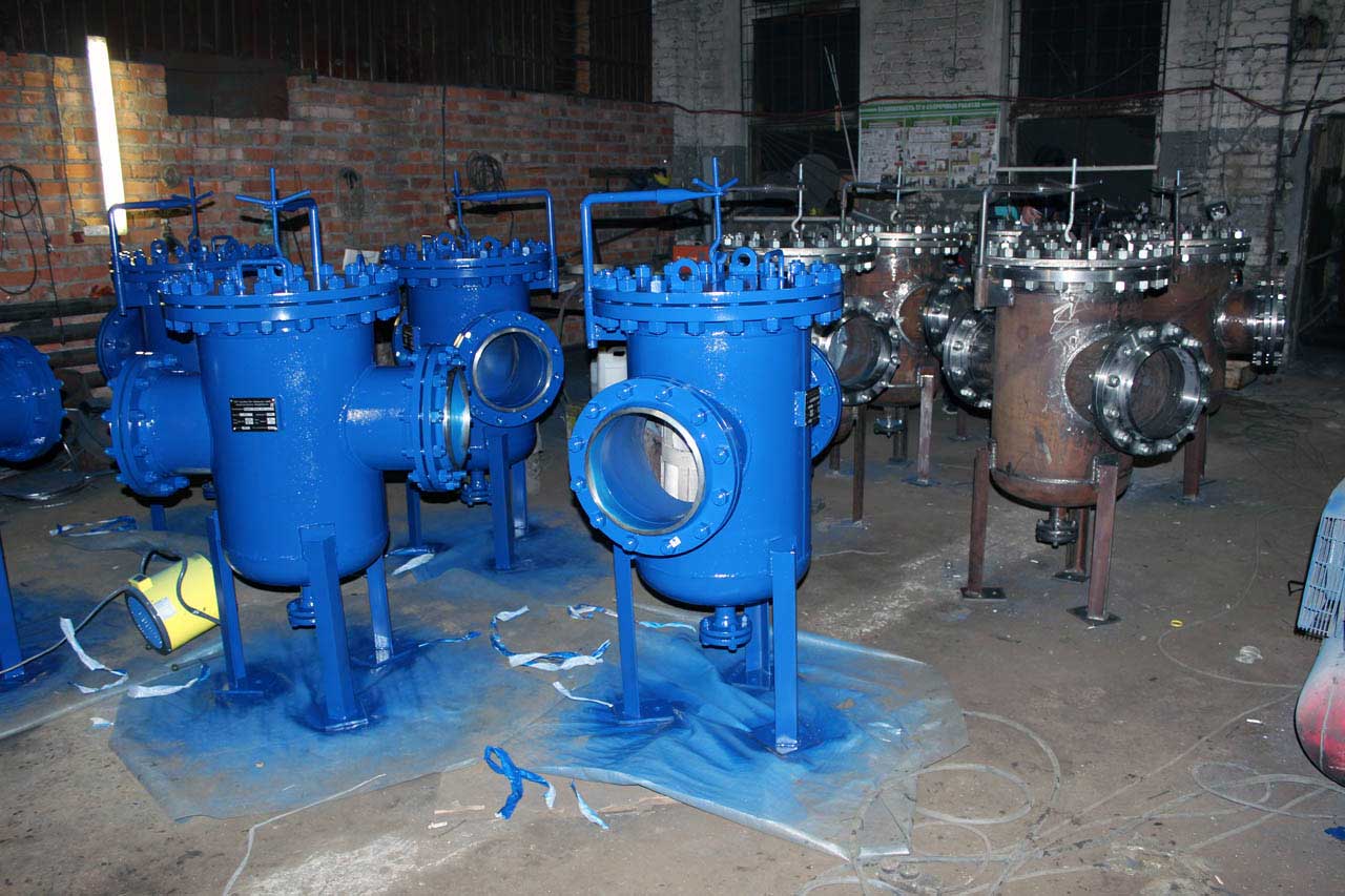 Применение сетчатых фильтров